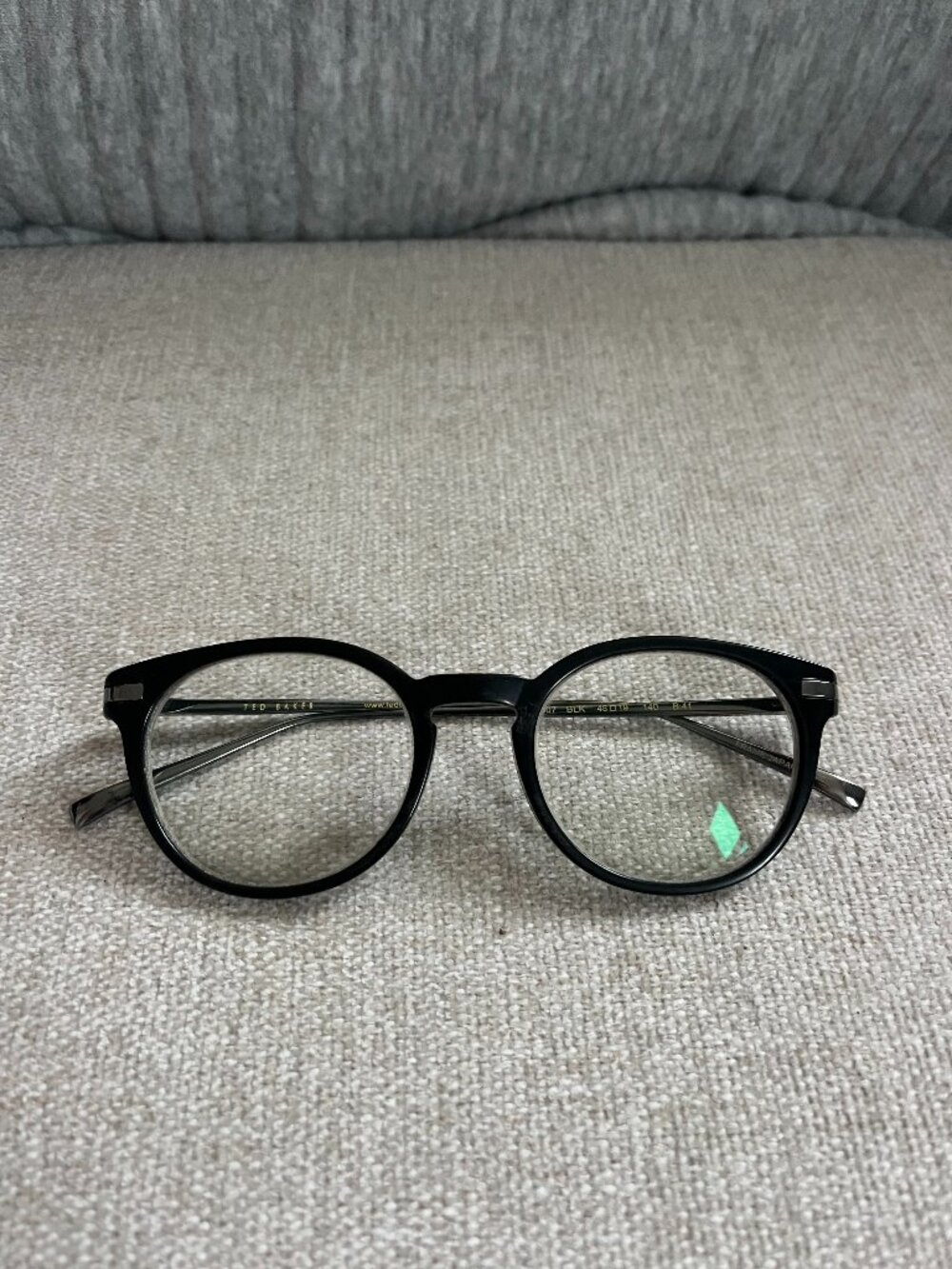 Ted Baker Round Eyeglasses Black
